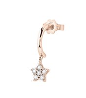 Mono orecchino Bliss Donna Rugiada in Oro rosa Diamante 20086695 - 20086695